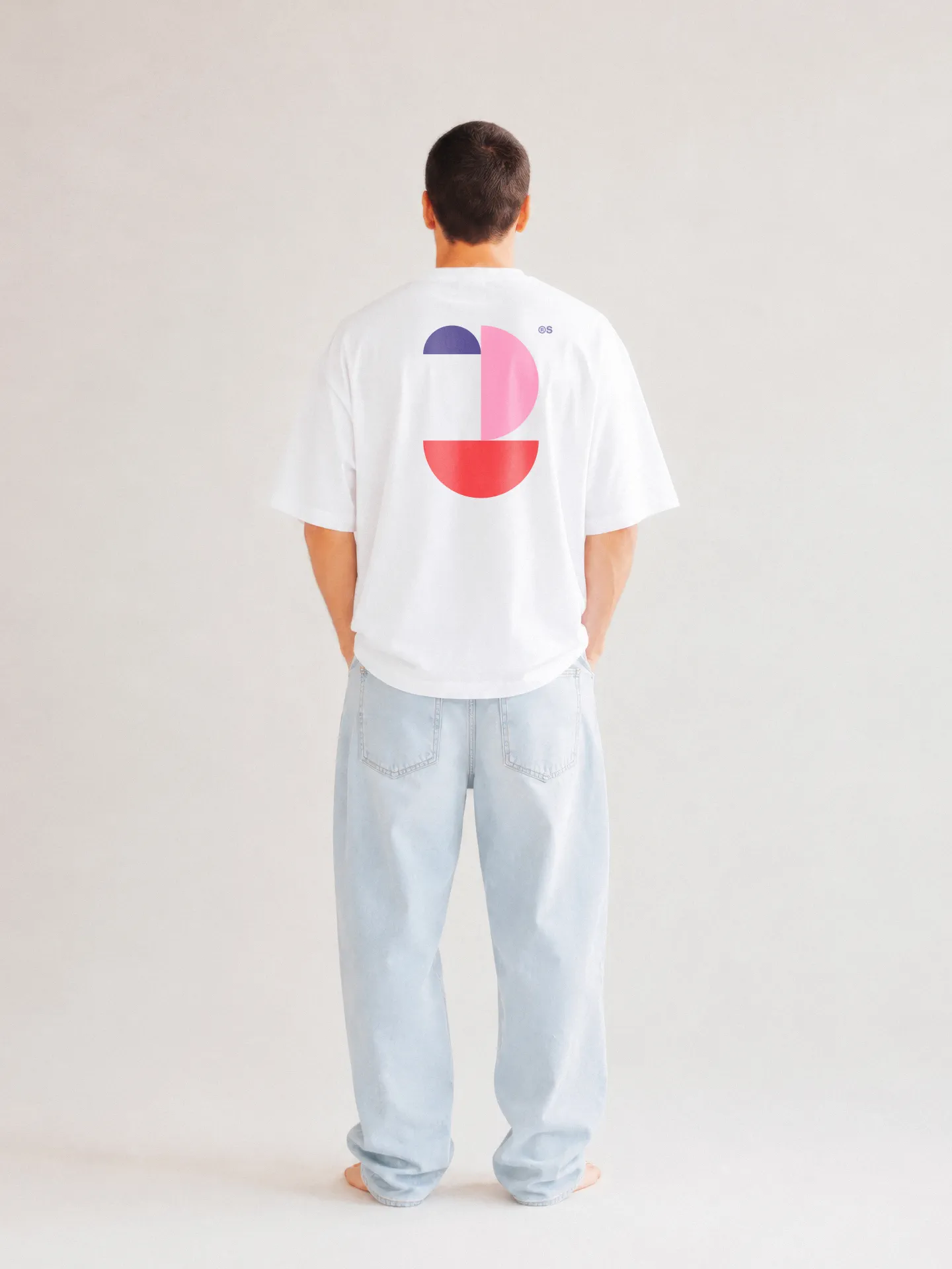 Keep Smiling T-Shirt, purple and red