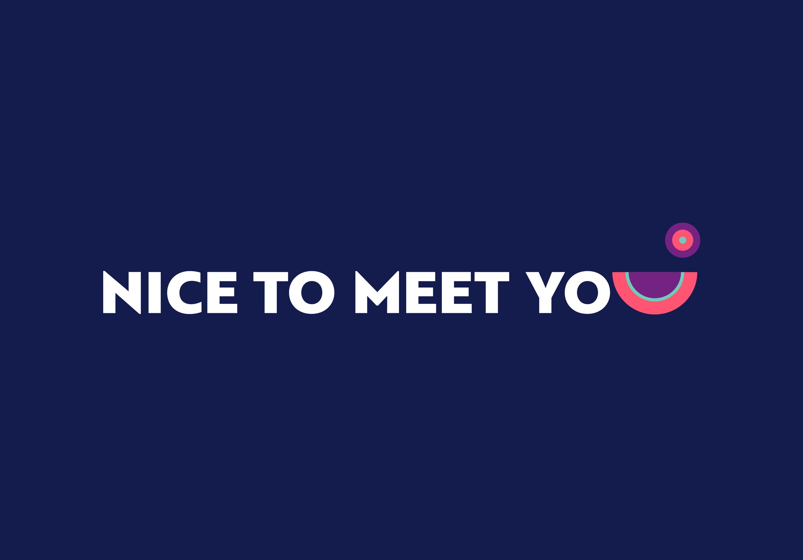 visit kavala – “Nice to meet you” promotional item, dark blue